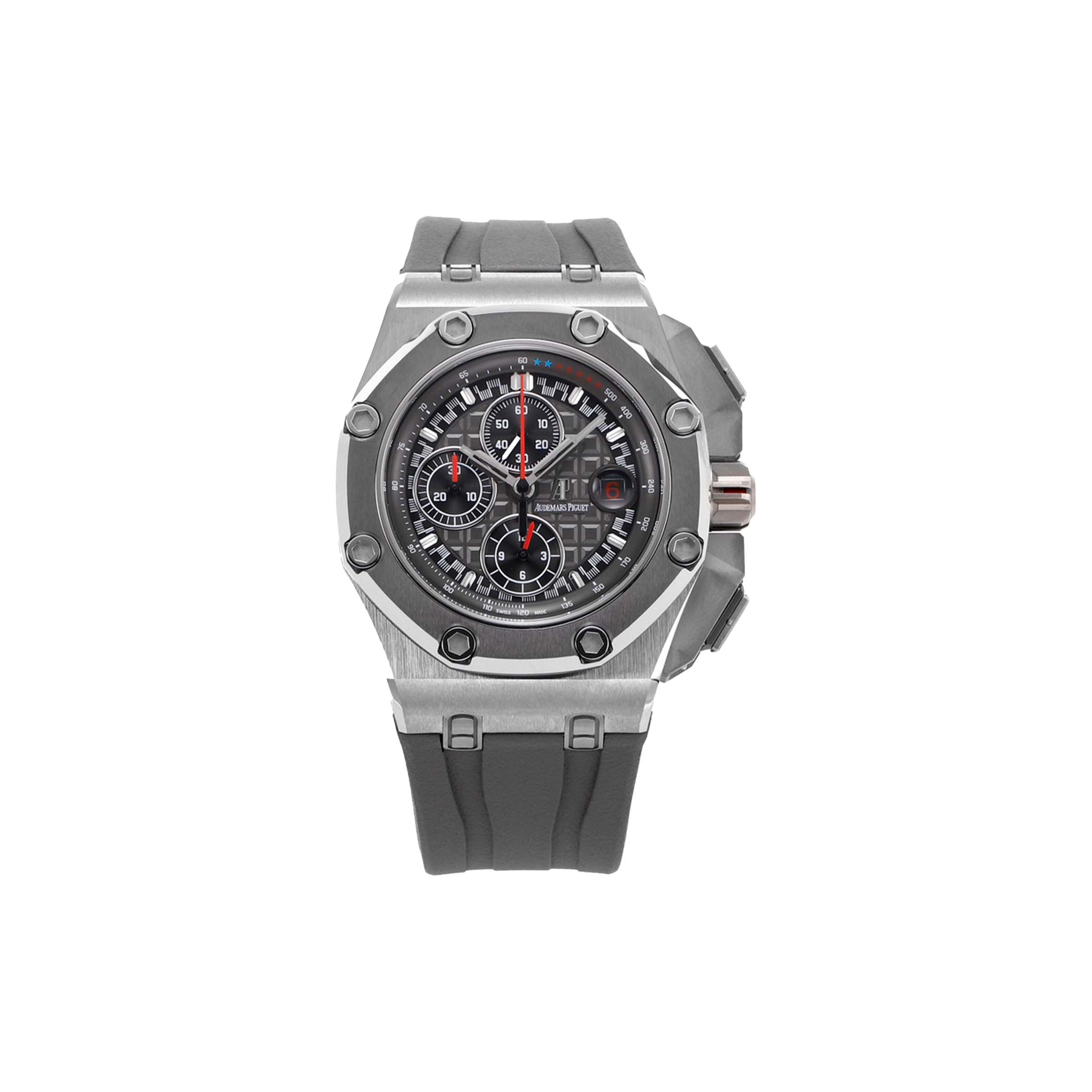 audemars P*g*et royal oak offshore chronograph michael schumacher 44mm watch 26568im.oo.a004ca.01
